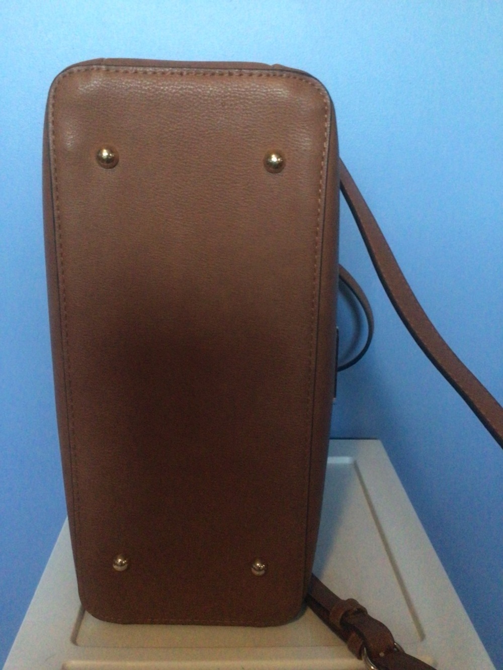 👜 NWOT Dune London Faux Vegan Leather Lined Tote With Carrier Bag 👜 - Picture 5 of 12